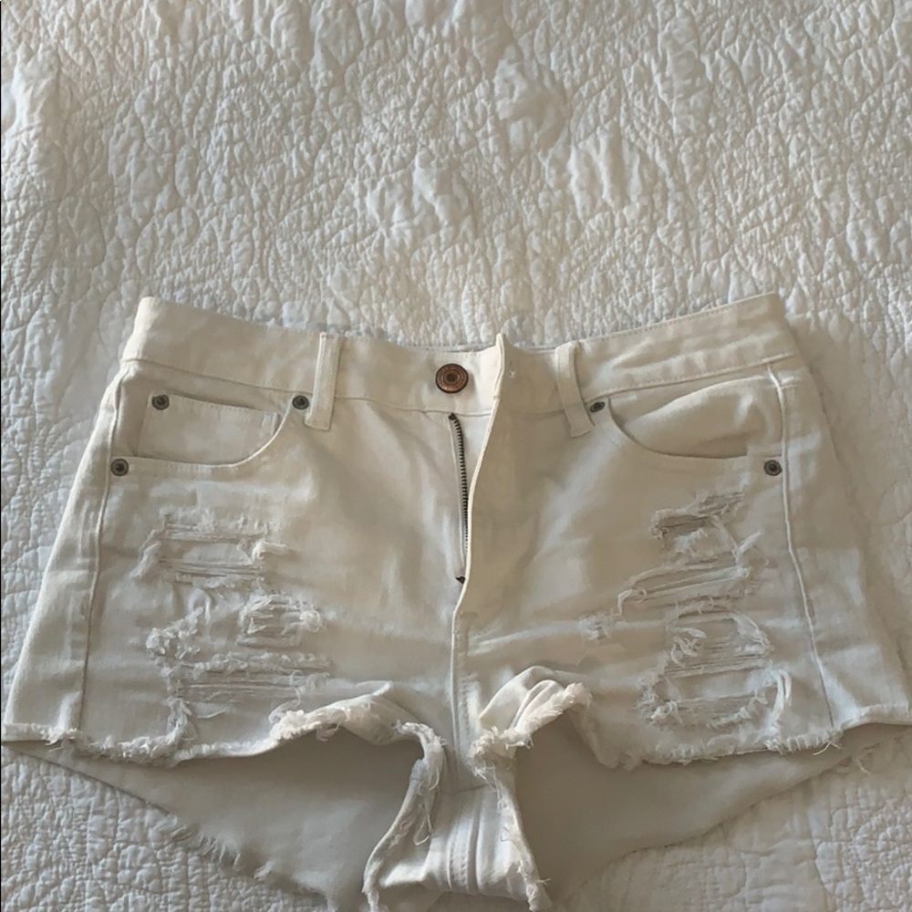 White AE Shorts